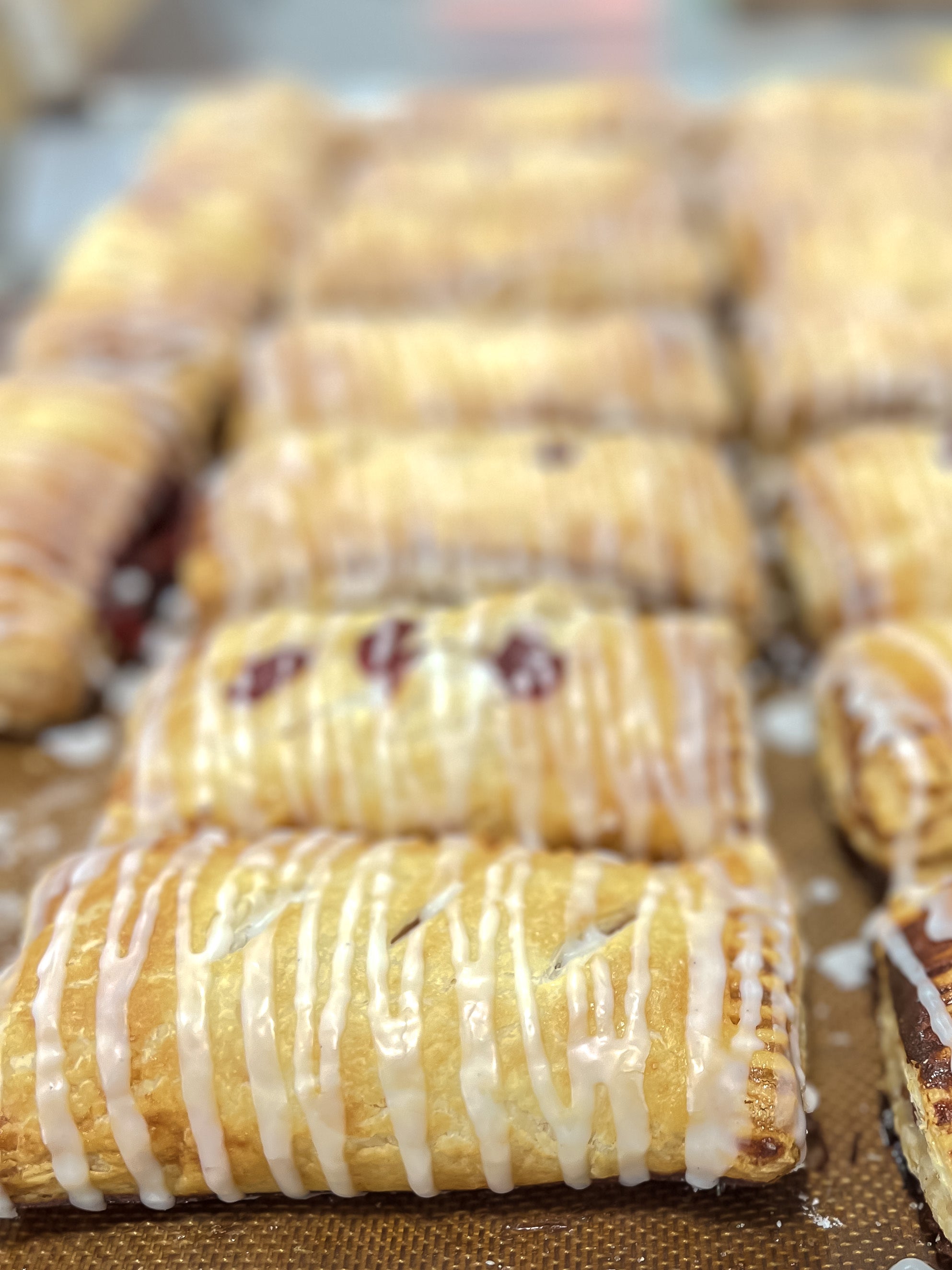 Sweet puff pastry, flavor of the day Whisk & Arrow